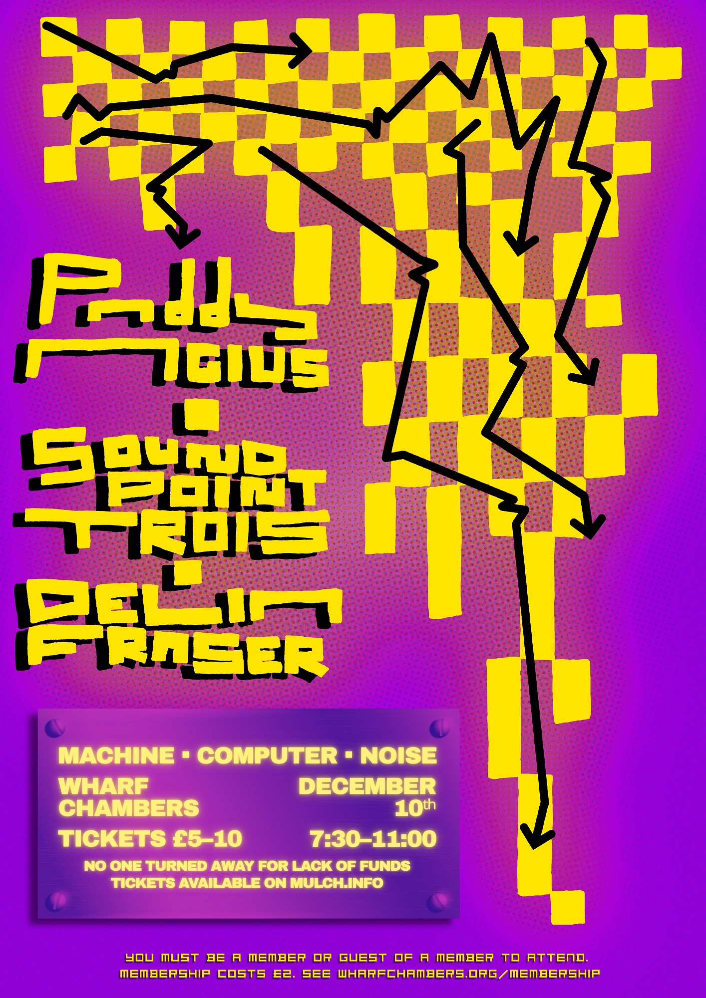 Paddy Agius / Sound Point Trois / Delia Fraser poster
