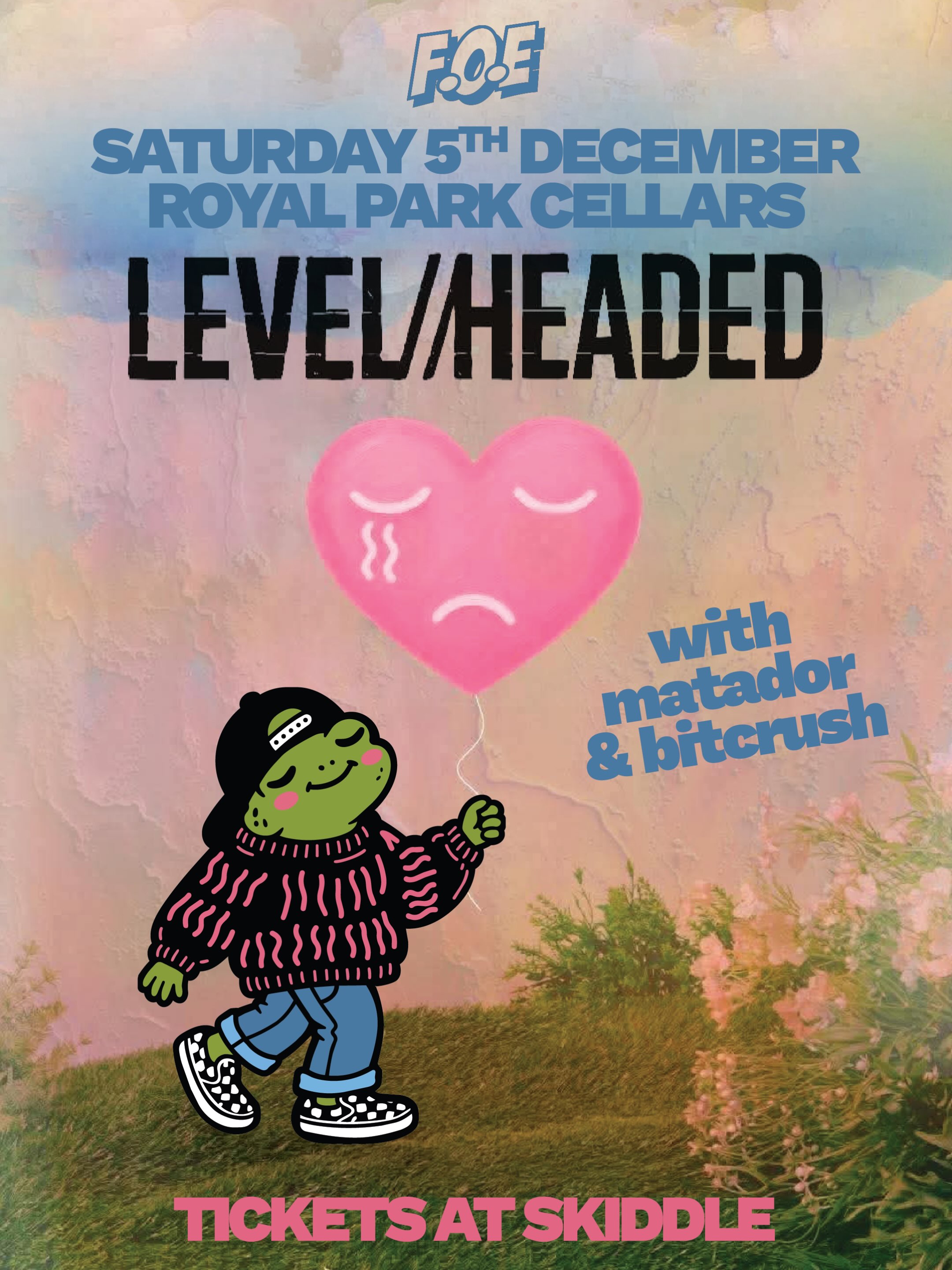 Level//Headed / Matador / Bitcrush poster