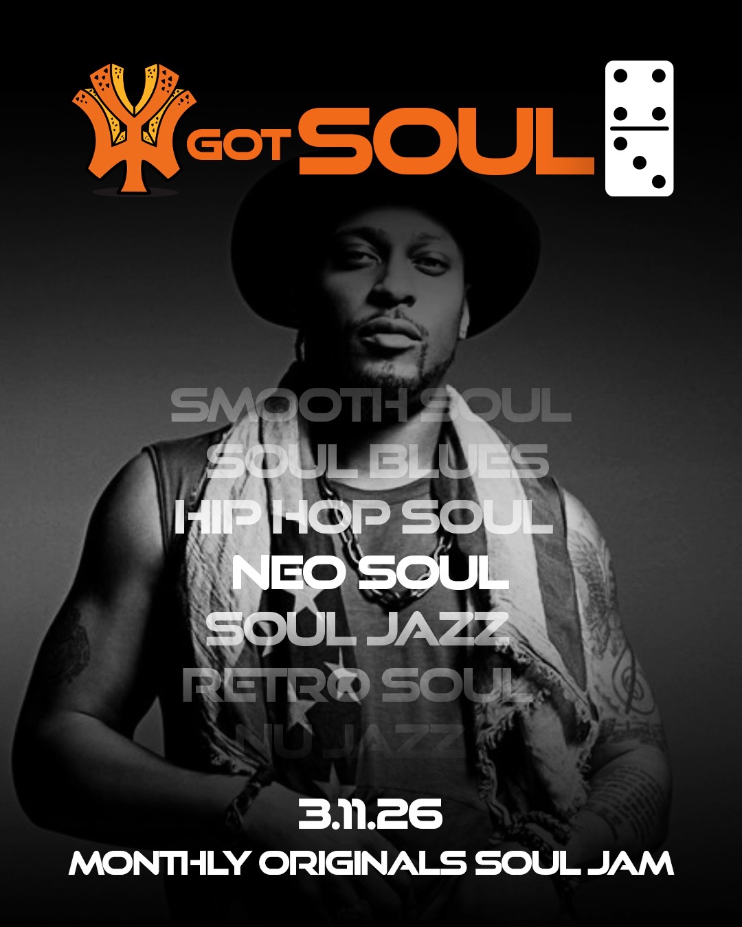 WY got SOUL: Kemi Kali / Will McPherson / Linda-Ray / Jamettone House Band poster