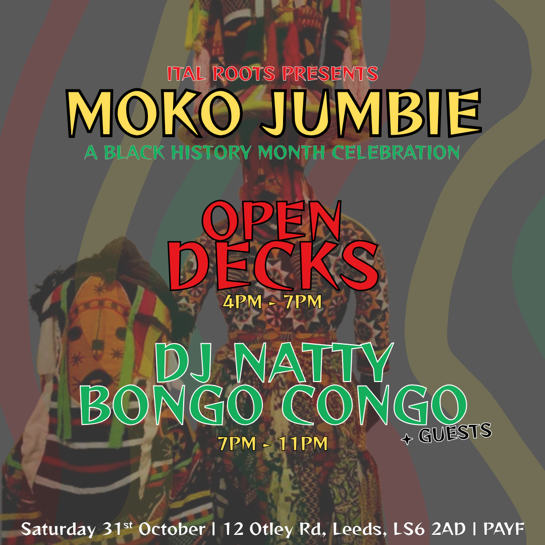 Moko Jumbie: A Black History Month Celebration poster