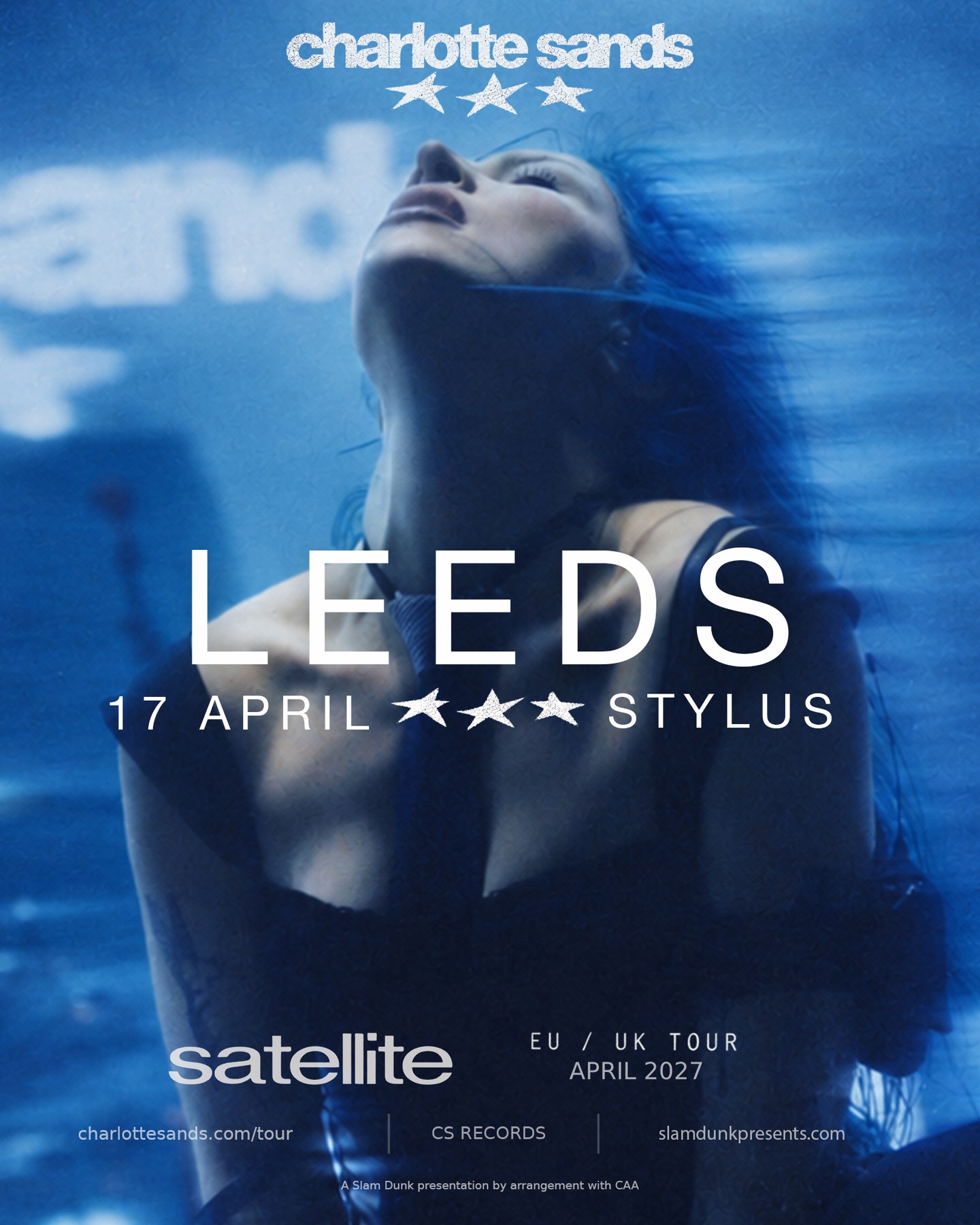 Satellite EU / UK Tour 2027: Charlotte Sands poster