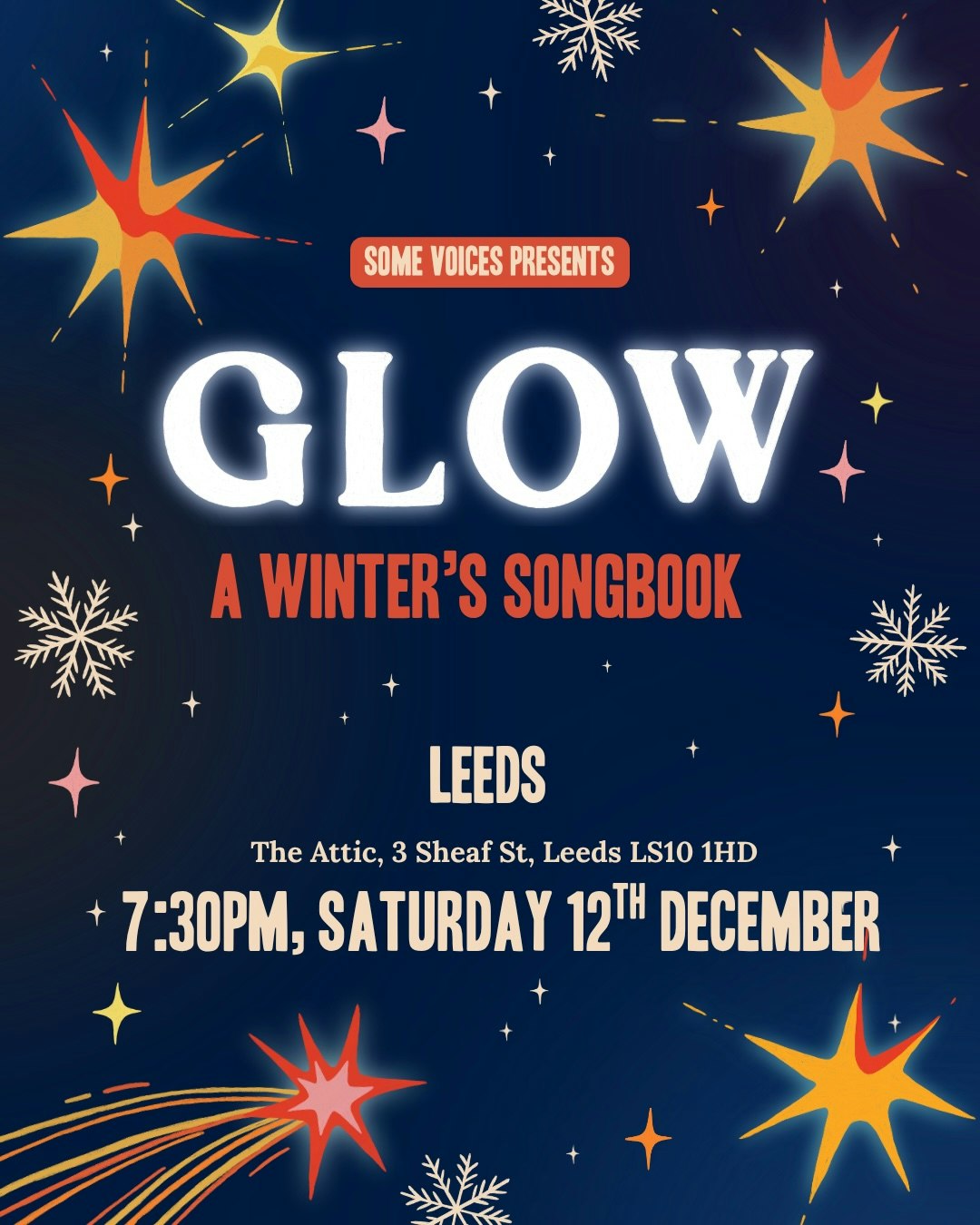 Glow: A Winter's Songbook: Some Voices poster