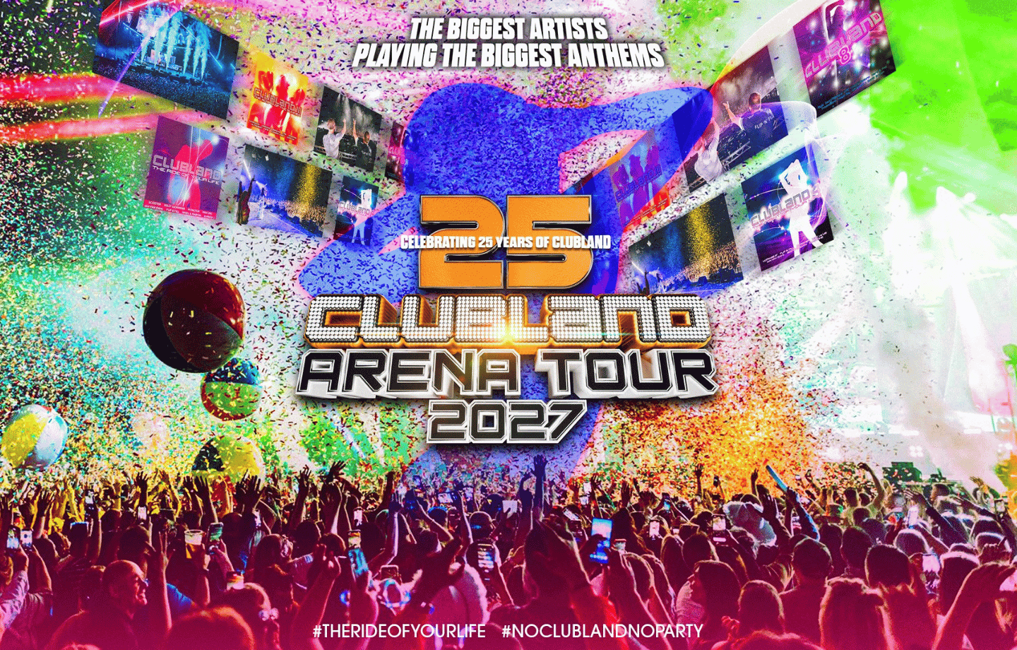 Clubland: Whigfield / Cascada / Darren Styles / Ultrabeat / Flip & Fill / Kelly Llorenna / Karen Parry / LMC / Rez Q / Big Ang ft Siobhan / Michelle Platnum / Steve Kelly poster