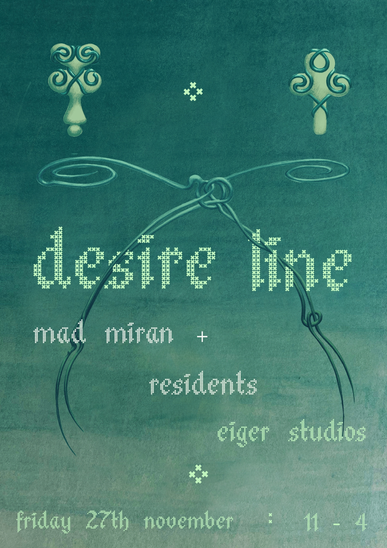 Desire Line: mad miran / Constance / Eve Lizard / Jetsam poster