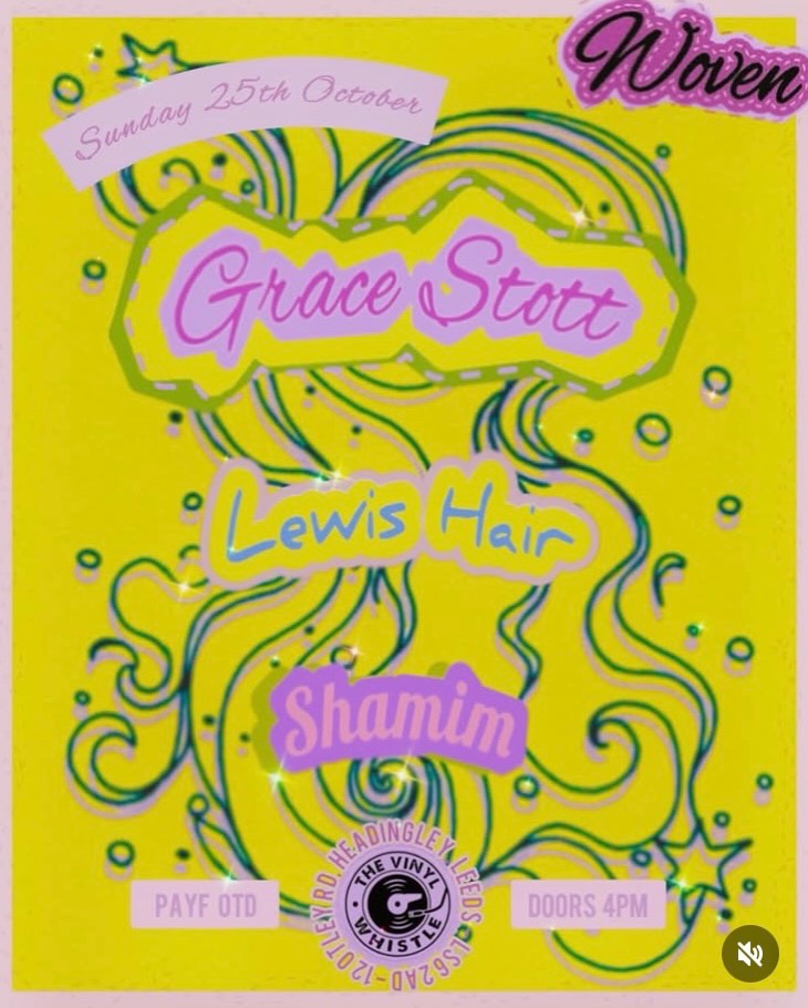 Grace Stott / Lewis Hair / Shamim poster