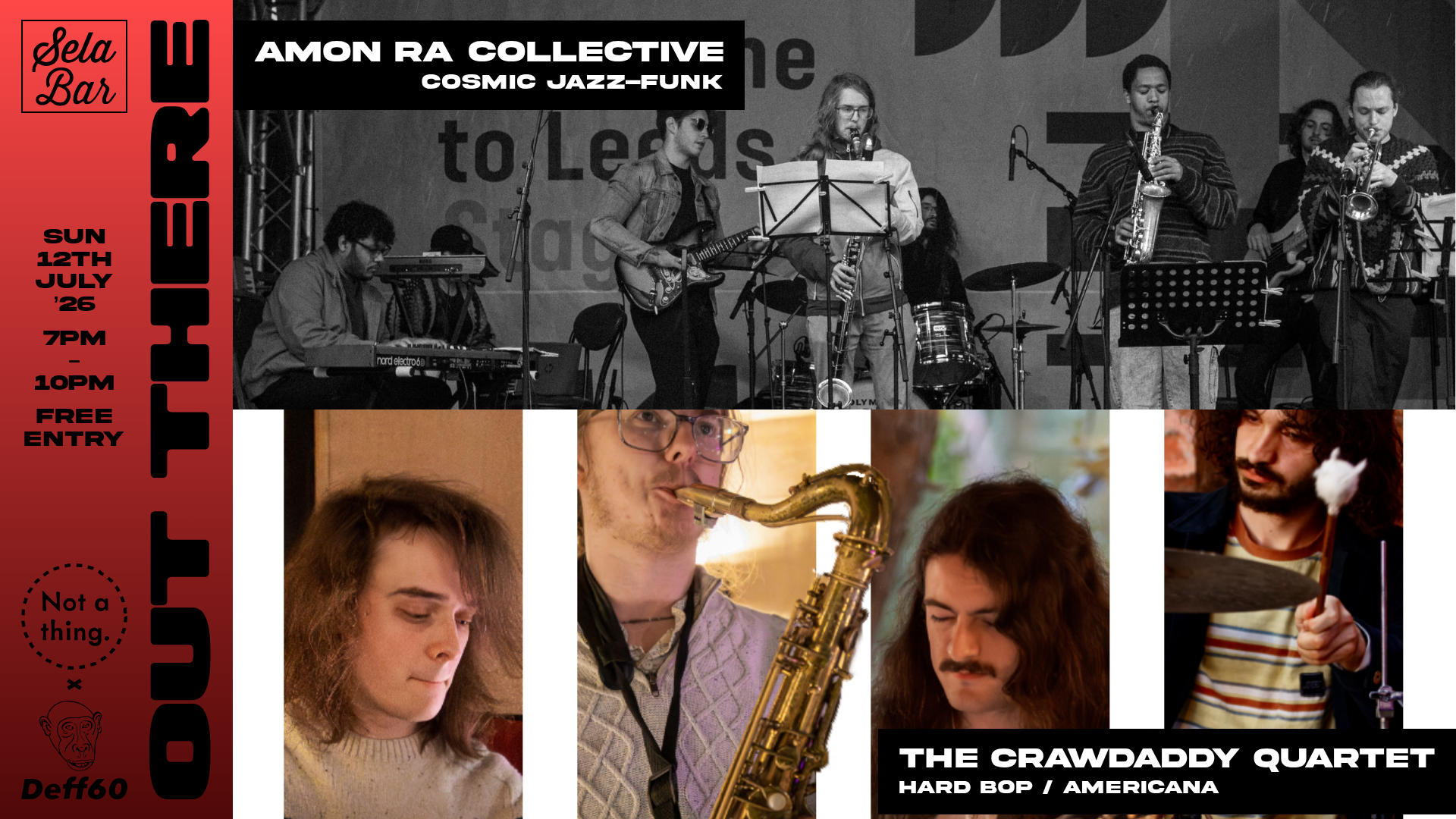 Out There | Amon Ra Collective + The Crawdaddy Quartet