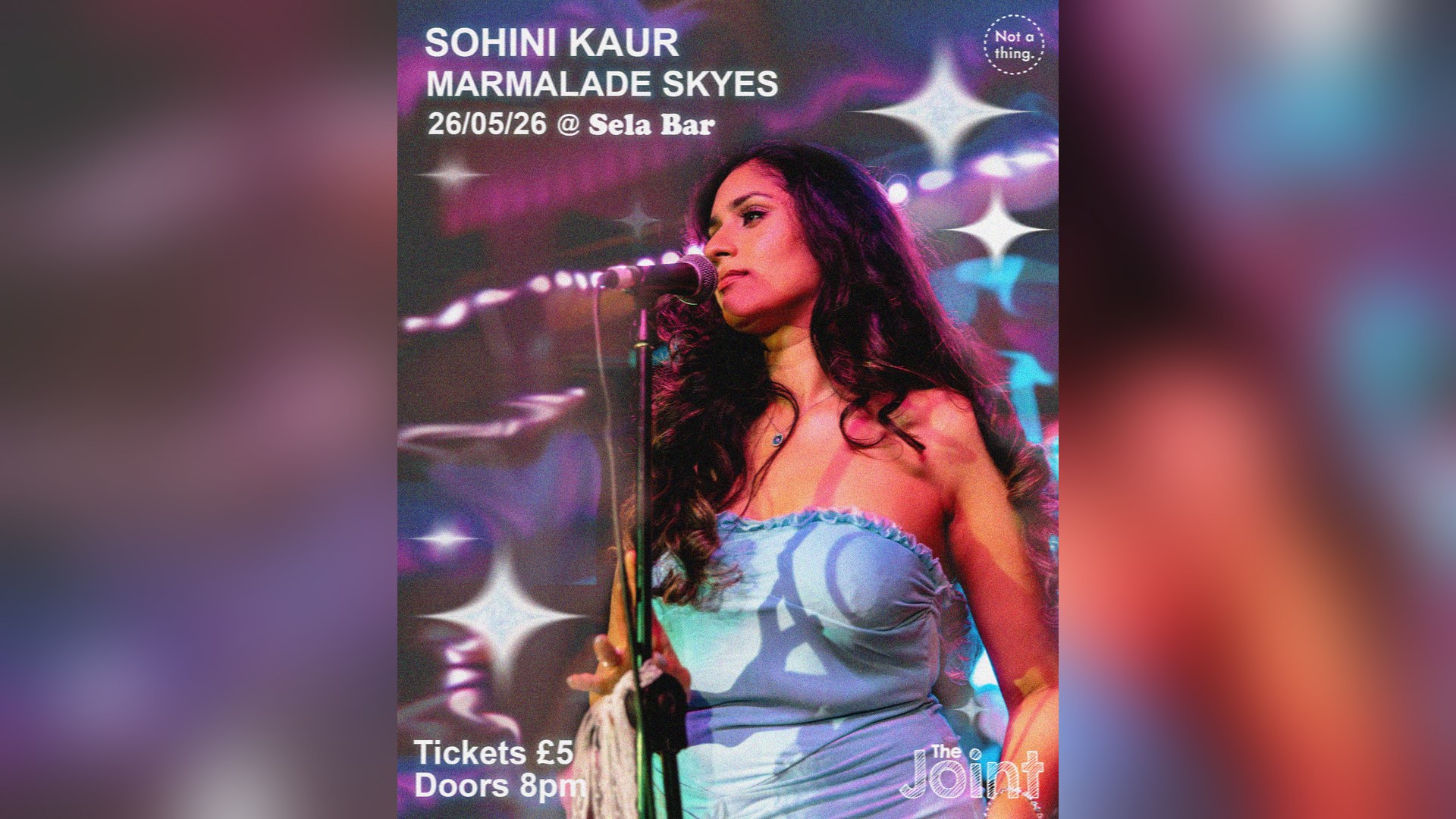 Sohini Kaur and Marmalade Skyes for The Joint @ Sela Bar